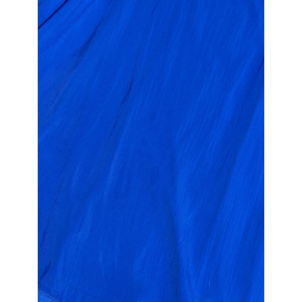 Tommy Bahama NWT Blue Sleeveless Dress M Flowy Asymmetrical Hem  Resort Vacation - Picture 3 of 7